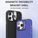 Skin Feel Lens Holder PC + TPU Phone Case for iPhone 13 Pro - Royal Blue