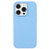 Liquid Silicone Phone Case for iPhone 13 Pro - Azure Blue