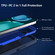 2 in 1 Magnetic PC + TPU Phone Case for iPhone 13 Pro - Blue+Blue Green