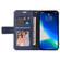 GQUTROBE Right Angle Leather Phone Case for iPhone 13 Pro - Blue