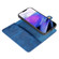 DG.MING Crazy Horse Texture Flip Detachable Magnetic Leather Case with Holder & Card Slots & Wallet for iPhone 13 Pro - Blue