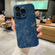 Marble Pattern PC Phone Case for iPhone 13 Pro - Blue