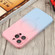 Liquid TPU Silicone Gradient MagSafe Phone Case for iPhone 13 Pro - Pink Blue