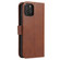 Calf Texture Buckle Horizontal Flip Leather Case with Holder & Card Slots & Wallet for iPhone 13 Pro - Brown