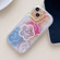 Airbag Frame Smiley Face Flower Phone Case with Holder