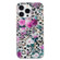 IMD Shell Pattern TPU Phone Case for iPhone 13 Pro - Leopard Flower