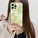 PC Phone Case for iPhone 13 Pro - Green Flower