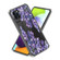 Laser IMD Pattern TPU Phone Case for iPhone 13 Pro - Purple Flower