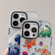 Dual-side Laminating TPU Phone Case for iPhone 13 Pro - White Mandala Flower