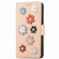 Stereoscopic Flowers Leather Phone Case for iPhone 13 Pro - Yellow