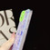 Luminous Epoxy TPU Glitter Phone Case for iPhone 13 Pro - White