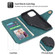 POLA 9 Card-slot Oil Side Leather Phone Case for iPhone 13 Pro - Dark Green