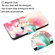 Colored Drawing Pattern Horizontal Flip Leather Phone Case for iPhone 13 Pro - Squint Cat