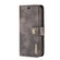 DG.MING Crazy Horse Texture Flip Detachable Magnetic Leather Case with Holder & Card Slots & Wallet for iPhone 13 Pro - Grey