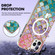 Marble Pattern Dual-side IMD Magsafe TPU Phone Case for iPhone 13 Pro - Colorful Scales
