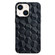 Honeycomb Edged TPU Phone Case for iPhone 13 - Black