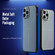 R-JUST RJ-52 3-Line Style Metal TPU Shockproof Protective Case for iPhone 13 - Black