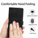 Flower Embossing Pattern Leather Phone Case for iPhone 13 - Black