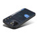 Denior Oil Wax Cowhide Card Slot Phone Case for iPhone 13 - Blue