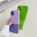 3 in 1 Liquid Silicone Phone Case for iPhone 13 - Blue + Grey
