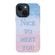 2 in 1 PC + TPU Shockproof Phone Case for iPhone 13 - Contrast Blue