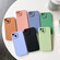 Straight Side Liquid Silicone Phone Case for iPhone 13 - Blue