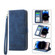 Dierfeng Dream Line TPU + PU Leather Phone Case for iPhone 13 - Blue