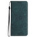 Ethnic Embossed Adsorption Leather Phone Case for iPhone 13 - Blue