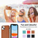 Leather Texture Full Coverage Phone Case for iPhone 13 - Brown