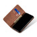Denim Texture Casual Style Horizontal Flip Leather Case with Holder & Card Slots & Wallet for iPhone 13 - Brown