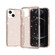 Shockproof Terminator Style Glitter Powder Protective Case for iPhone 13 - Gold