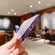 High Transparent Gradient Color Glitter TPU Phone Case for iPhone 13 - Dark Purple