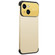 Metal Large Window + TPU Corners Phone Protective Frame for iPhone 13 - Gold