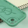 Liquid Airbag Decompression Phone Case for iPhone 13 - Retro Green