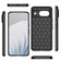 Carbon Fiber Texture Shockproof TPU Phone Case for Google Pixel 8 - Black