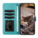 Cat Embossing Pattern Leather Phone Case with Lanyard for Google Pixel 8 - Blue