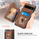 Retro Skin-feel Ring Multi-card RFID Wallet Phone Case for Google Pixel 8 - Green