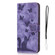 Butterfly Cat Embossing Flip Leather Phone Case for Google Pixel 8 - Purple