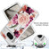 Transparent Painted Phone Case for Google Pixel 8 - Rose