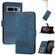 Cubic Skin Feel Flip Leather Phone Case for Google Pixel 7 Pro - Blue