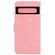Skin Feel Pure Color Flip Leather Phone Case for Google Pixel 7 Pro - Pink