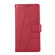 PU Genuine Leather Texture Embossed Line Phone Case for Google Pixel 7 Pro - Red