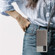 Crossbody Lanyard Wallet Card Bag Phone Case for Samsung Galaxy A14 5G - Grey