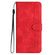 Heart Pattern Skin Feel Leather Phone Case for Samsung Galaxy A14 5G - Red