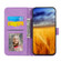 Dierfeng Dream Line TPU + PU Leather Phone Case for Samsung Galaxy A14 5G - Purple