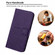 Rhombic Texture Leather Phone Case with Lanyard for Samsung Galaxy A14 5G - Purple