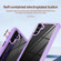 Soft TPU Clear PC Shockproof Phone Case for Samsung Galaxy A14 5G - Purple