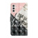 Oil Embossed 3D Drawing Leather Phone Case for Samsung Galaxy A14 5G - Stitching Marble