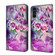 Crystal 3D Shockproof Protective Leather Phone Case for Samsung Galaxy A14 5G - Butterfly