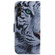 Coloured Drawing Horizontal Flip Leather Phone Case for Samsung Galaxy A14 5G - Tiger